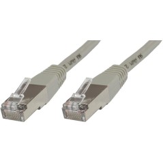MicroConnect FUTP CAT6 0.25m Grey LSZH - High-Performance Ethernet Cable STP60025